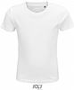 Camiseta Organica Crusader Infantil Sols - Color Blanco